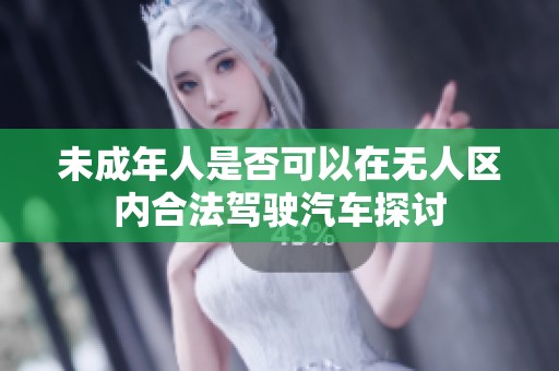 未成年人是否可以在无人区内合法驾驶汽车探讨