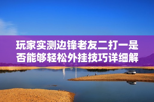 玩家实测边锋老友二打一是否能够轻松外挂技巧详细解析