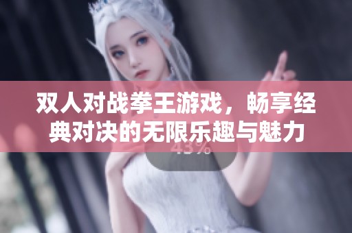 双人对战拳王游戏，畅享经典对决的无限乐趣与魅力