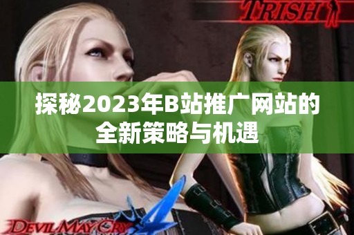 探秘2023年B站推广网站的全新策略与机遇