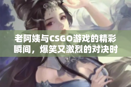 老阿姨与CSGO游戏的精彩瞬间，爆笑又激烈的对决时刻