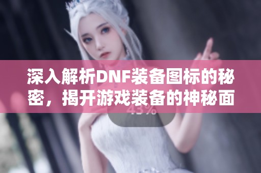 深入解析DNF装备图标的秘密，揭开游戏装备的神秘面纱