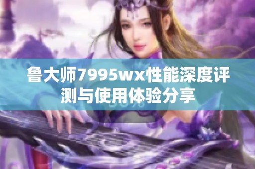 鲁大师7995wx性能深度评测与使用体验分享