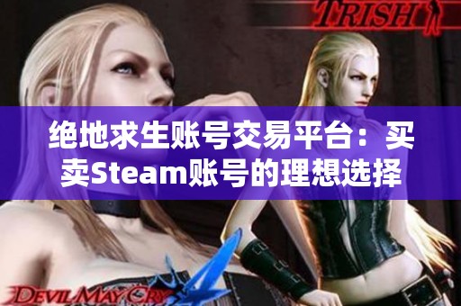 绝地求生账号交易平台：买卖Steam账号的理想选择