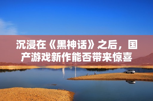 沉浸在《黑神话》之后，国产游戏新作能否带来惊喜