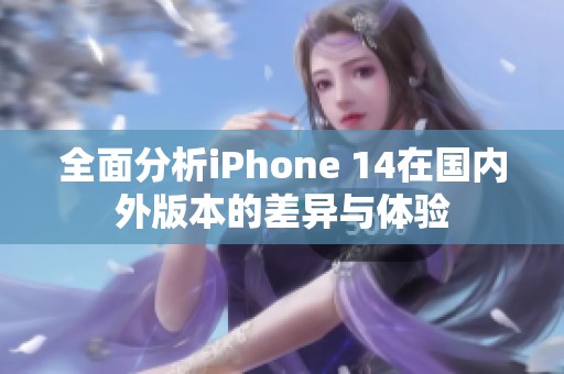 全面分析iPhone 14在国内外版本的差异与体验