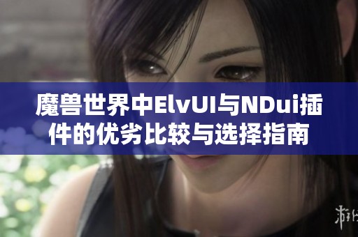 魔兽世界中ElvUI与NDui插件的优劣比较与选择指南