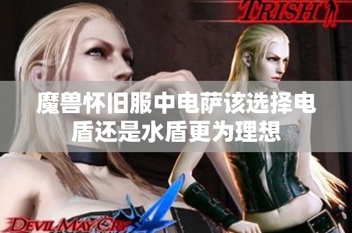 魔兽怀旧服中电萨该选择电盾还是水盾更为理想