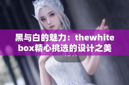 黑与白的魅力：thewhitebox精心挑选的设计之美