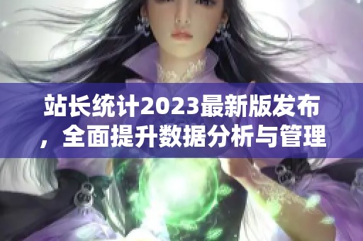 站长统计2023最新版发布，全面提升数据分析与管理功能