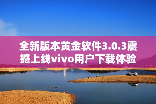 全新版本黄金软件3.0.3震撼上线vivo用户下载体验