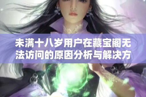 未满十八岁用户在藏宝阁无法访问的原因分析与解决方案