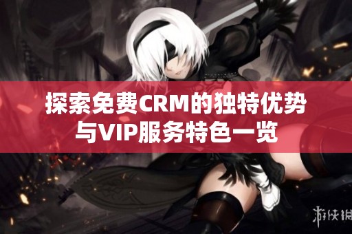 探索免费CRM的独特优势与VIP服务特色一览