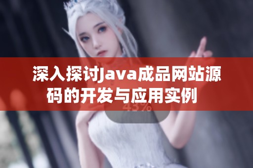 深入探讨Java成品网站源码的开发与应用实例  