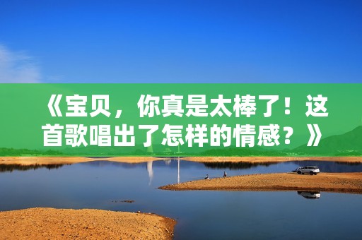 《宝贝，你真是太棒了！这首歌唱出了怎样的情感？》