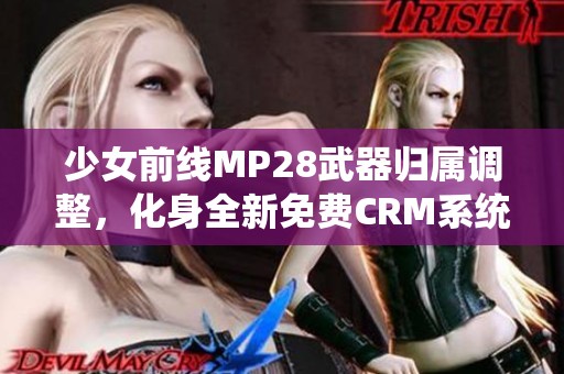 少女前线MP28武器归属调整，化身全新免费CRM系统