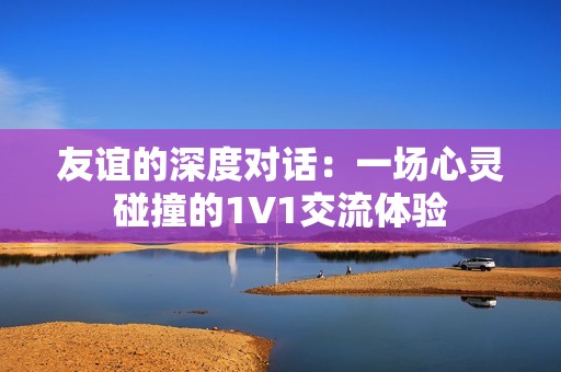 友谊的深度对话：一场心灵碰撞的1V1交流体验