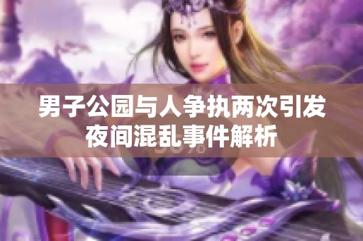 男子公园与人争执两次引发夜间混乱事件解析