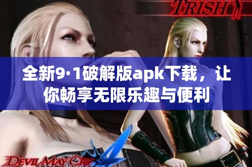 全新9·1破解版apk下载，让你畅享无限乐趣与便利