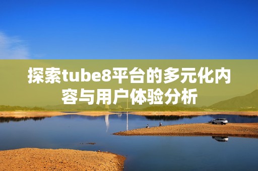 探索tube8平台的多元化内容与用户体验分析