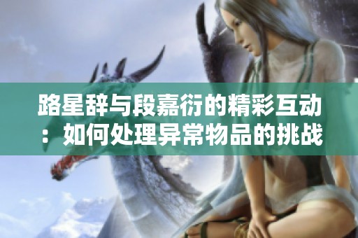 路星辞与段嘉衍的精彩互动：如何处理异常物品的挑战