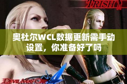 奥杜尔WCL数据更新需手动设置，你准备好了吗