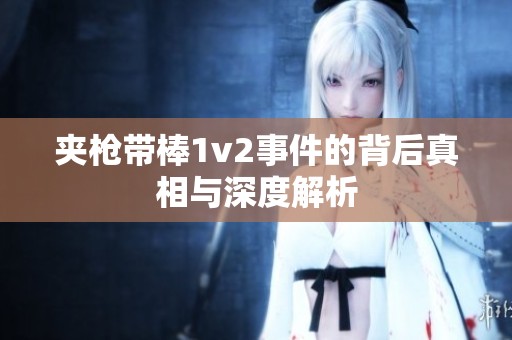 夹枪带棒1v2事件的背后真相与深度解析