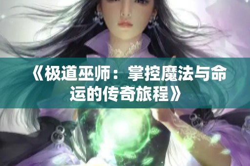 《极道巫师：掌控魔法与命运的传奇旅程》