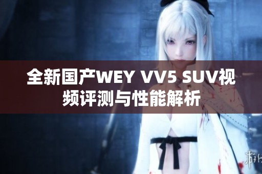 全新国产WEY VV5 SUV视频评测与性能解析