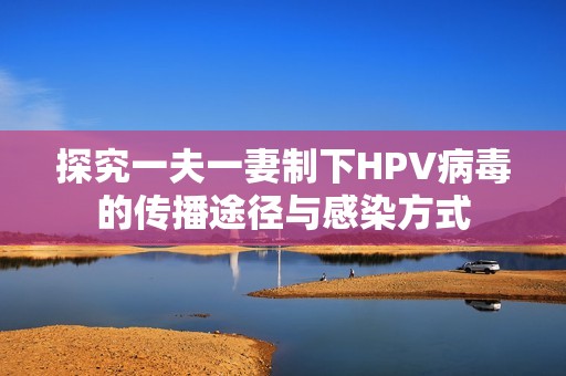 探究一夫一妻制下HPV病毒的传播途径与感染方式