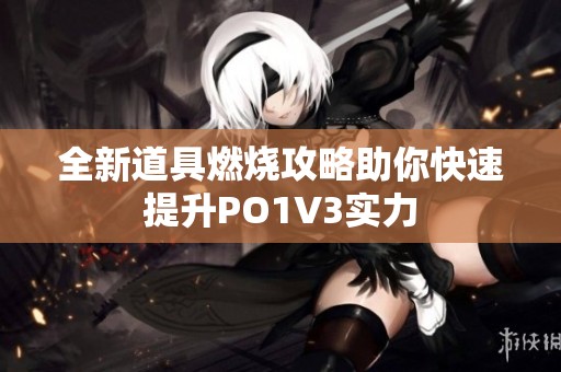 全新道具燃烧攻略助你快速提升PO1V3实力