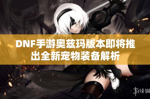 DNF手游奥兹玛版本即将推出全新宠物装备解析