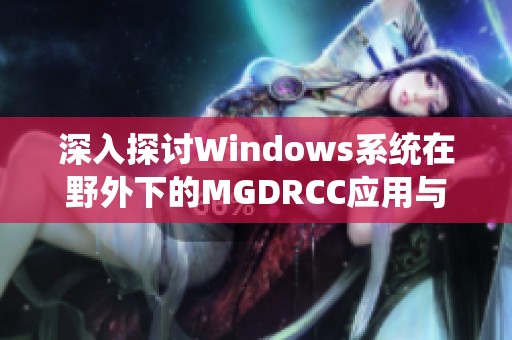 深入探讨Windows系统在野外下的MGDRCC应用与挑战