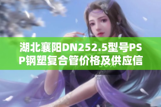 湖北襄阳DN252.5型号PSP钢塑复合管价格及供应信息解析