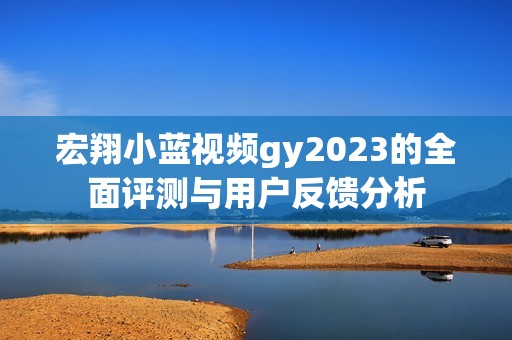 宏翔小蓝视频gy2023的全面评测与用户反馈分析